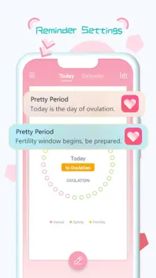 Pretty Period android App screenshot 0